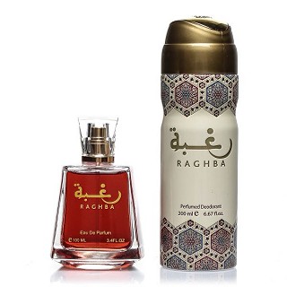 Lattafa Perfume- RAGHBA PERFUME + Deodorant 